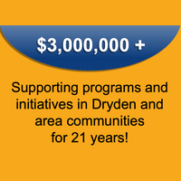 Dryden Rotary Charity Foundation (DRCF) logo