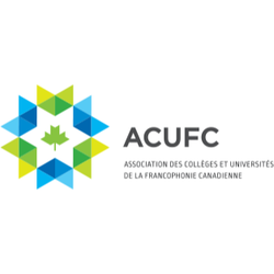 Association des collèges et universités de la francophonie canadienne (ACUFC) logo