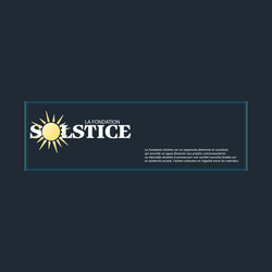 Fondation Solstice logo