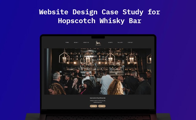 Interface design (UI/UX) - Hopscotch Website Redesign