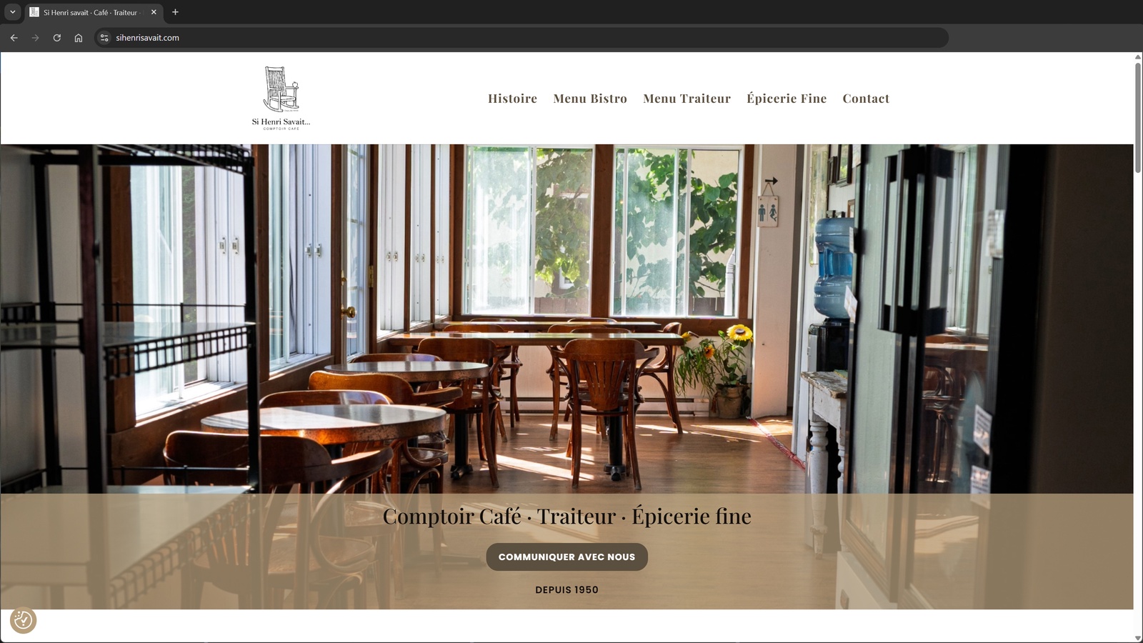 Site vitrine - Site web Wordpress