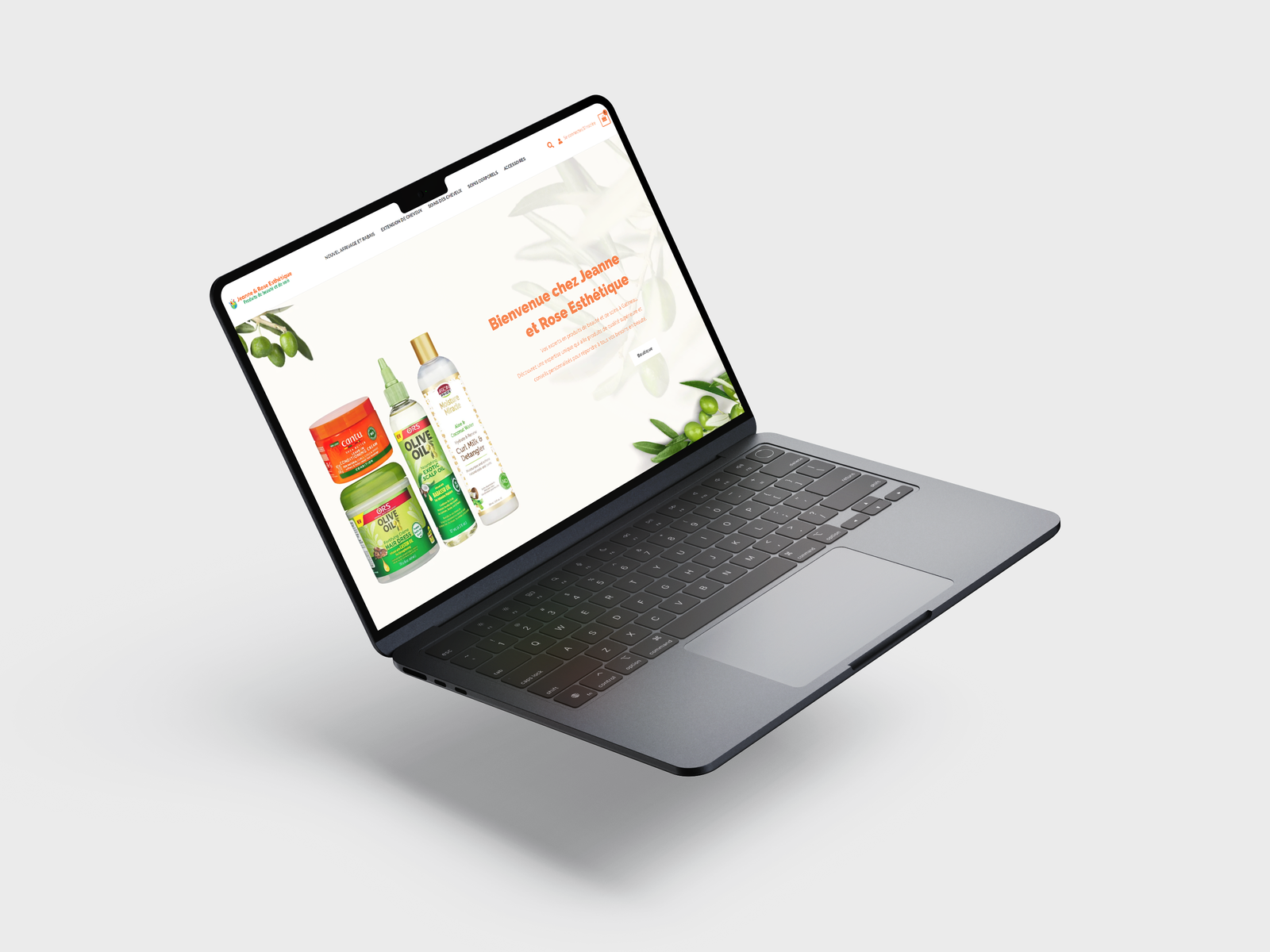 E-commerce - Création site web e-commerce - Jeanne et rose