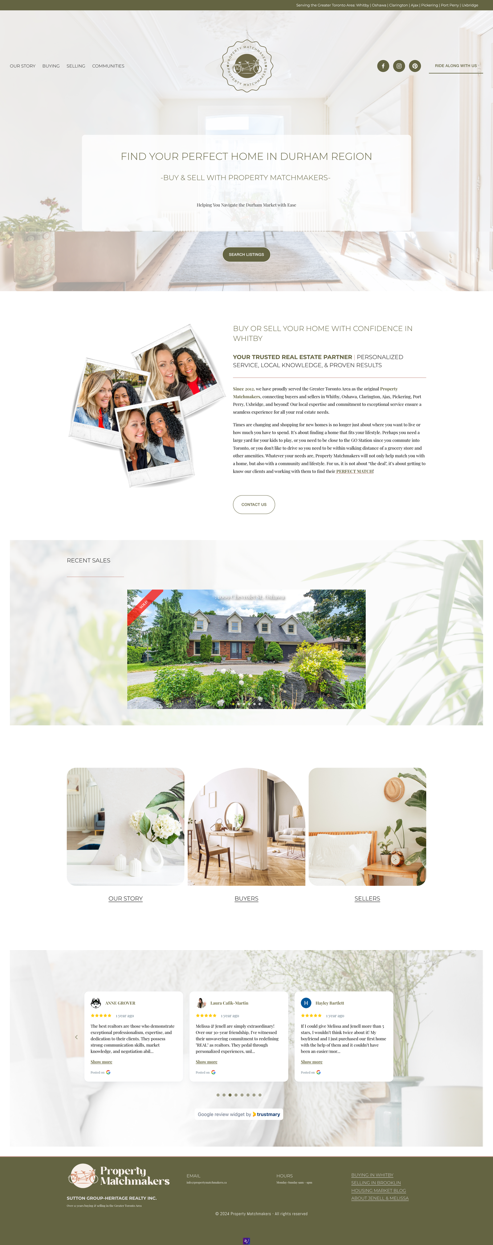 Static website - Property Matchmakers
