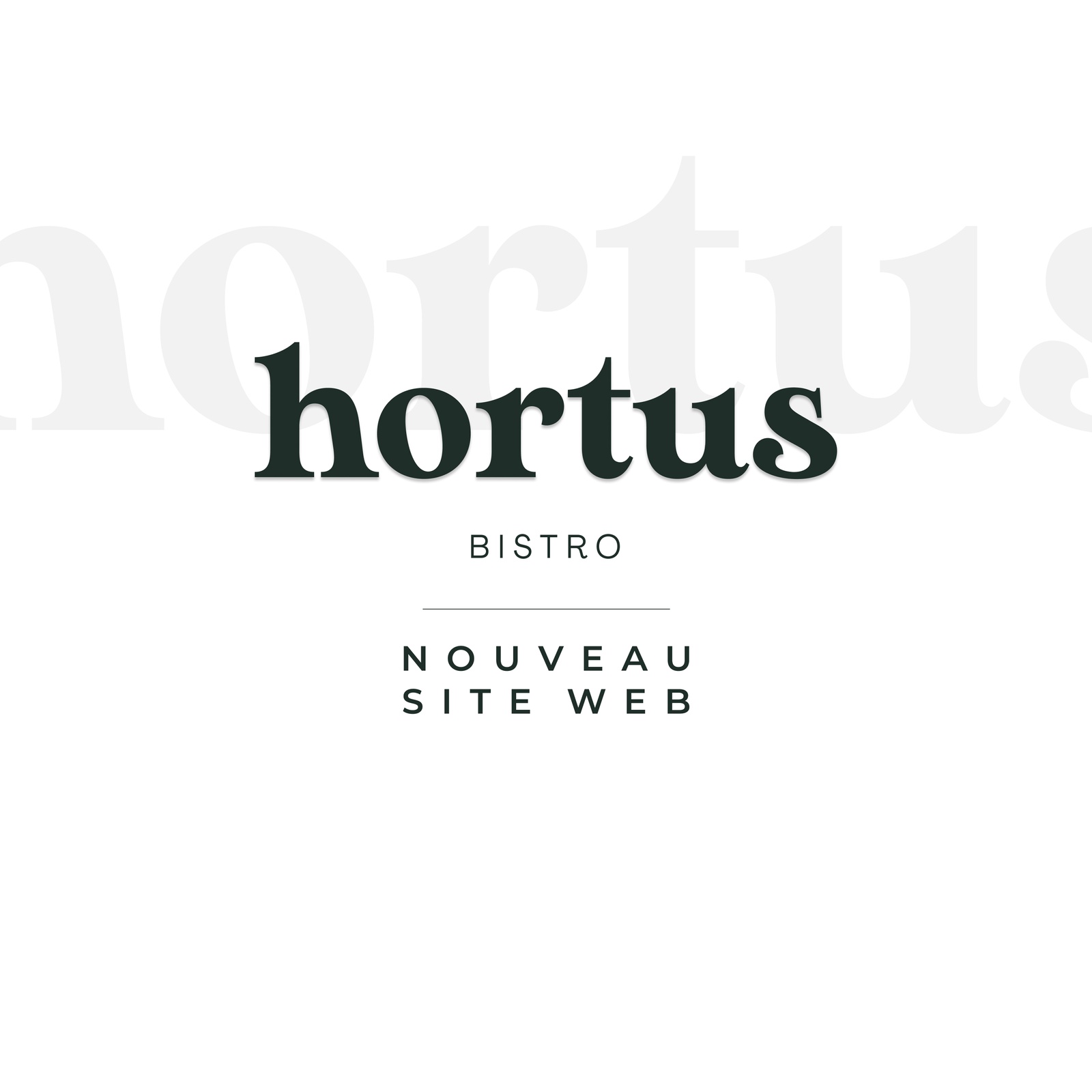 categories:website design/modification:services:landing page - Bistro Hortus