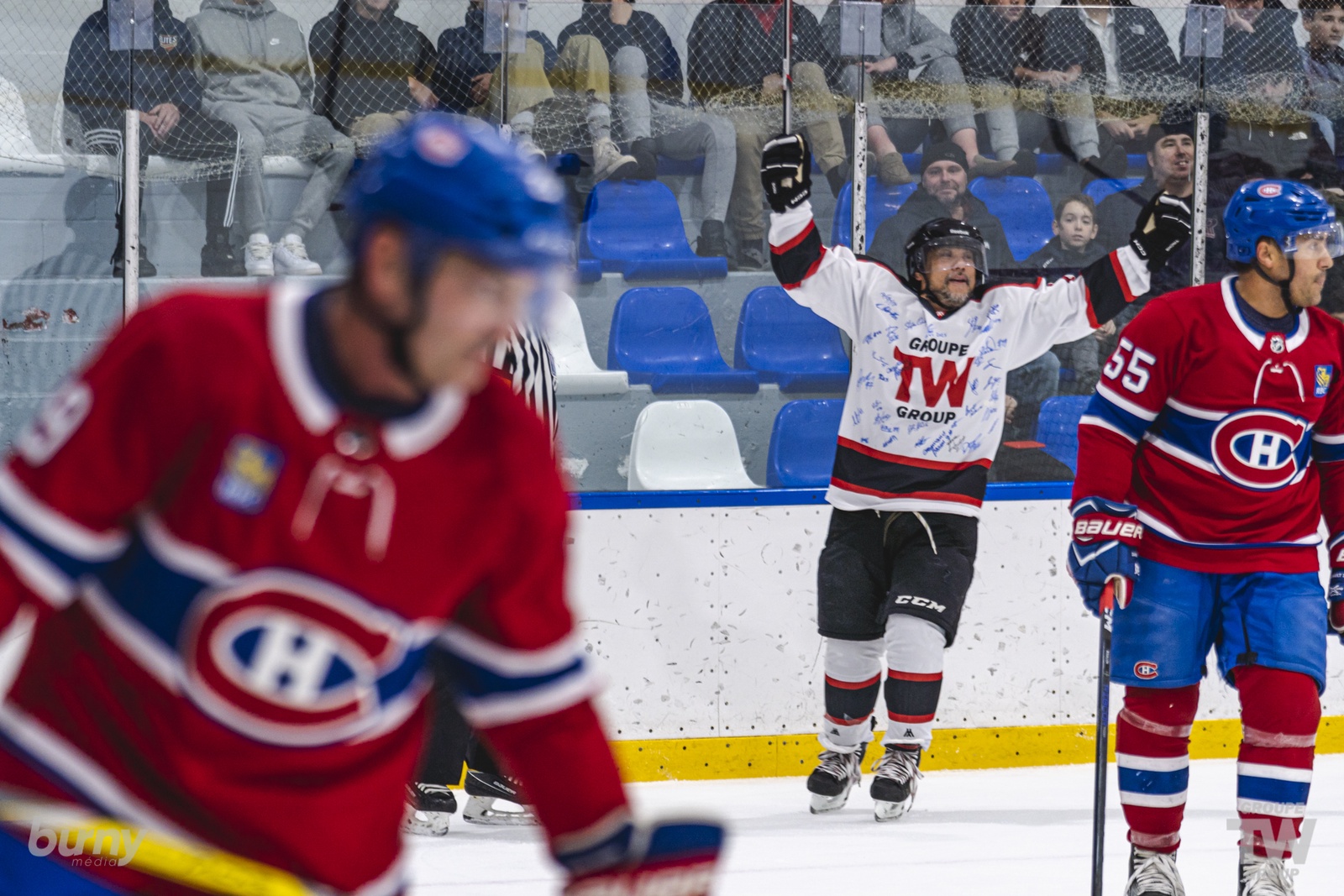 Photography - Photographie - Match c. ancien Canadiens