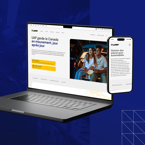 Création & modification de site web - UAP 
