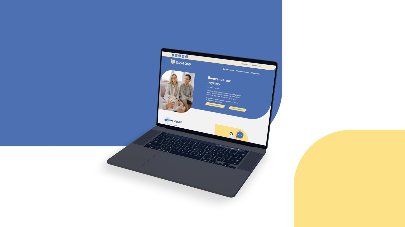 Web - Facilitons l'accès aux professionnels de la santé mentale.