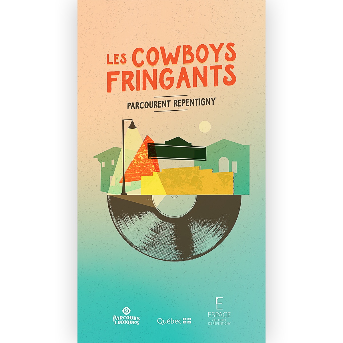Graphisme - Cowboys Fringants Parcours Repentigny