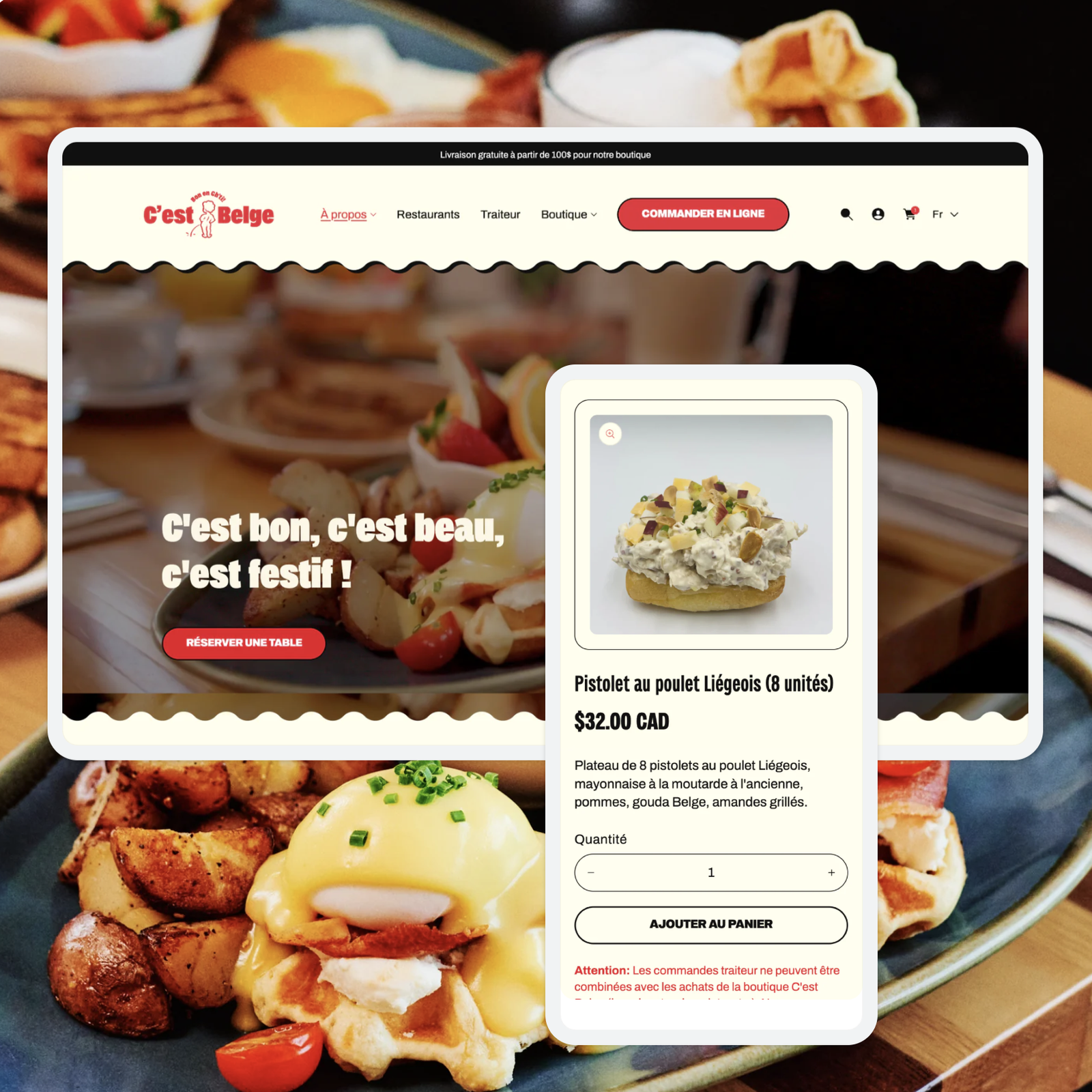 E-commerce - Migration Squarespace à Shopify & Optimisations UX/UI