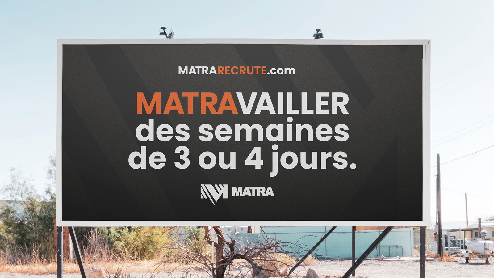 Branding and advertising (360 Marketing) - MATRA - Stratégie de marque employeur