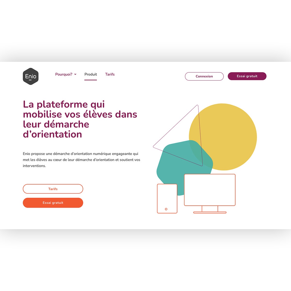 Site vitrine - enio.ca