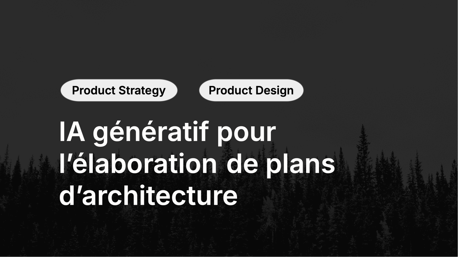 Design d'interface (UI/UX) - Design UX UI app pour la génération 3D de plans architecturaux