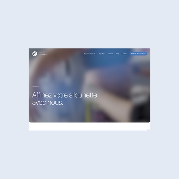 Static website - Clinique Cool Shaping