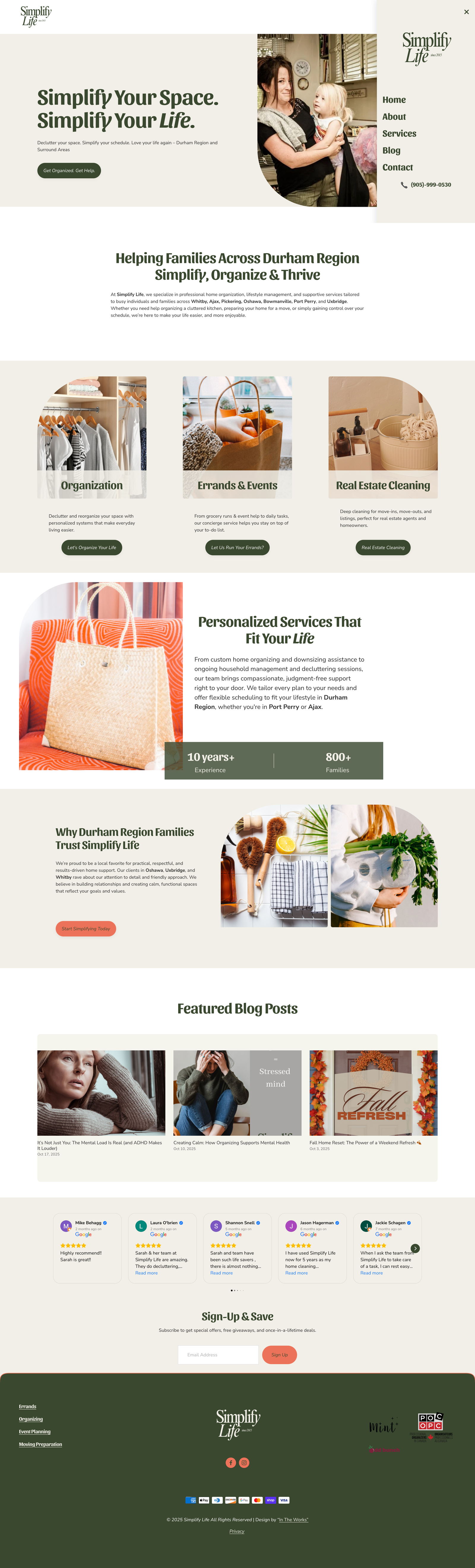 Static website - Simplify Life