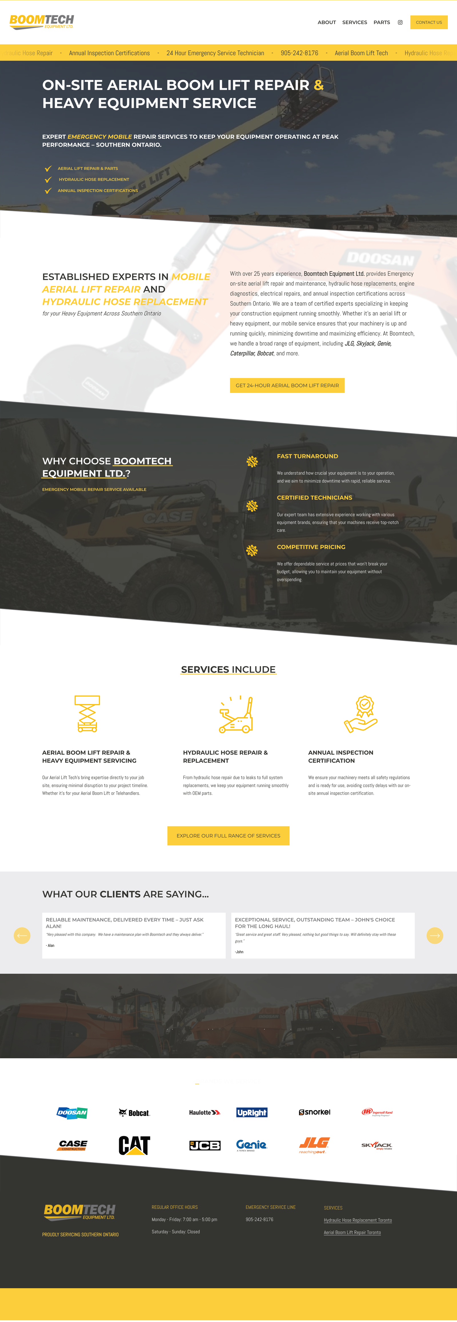 Static website - Boomtech