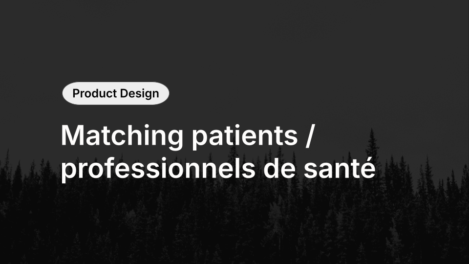 Design d'interface (UI/UX) - Design UX et UI - App rehabilitation de personnes âgées