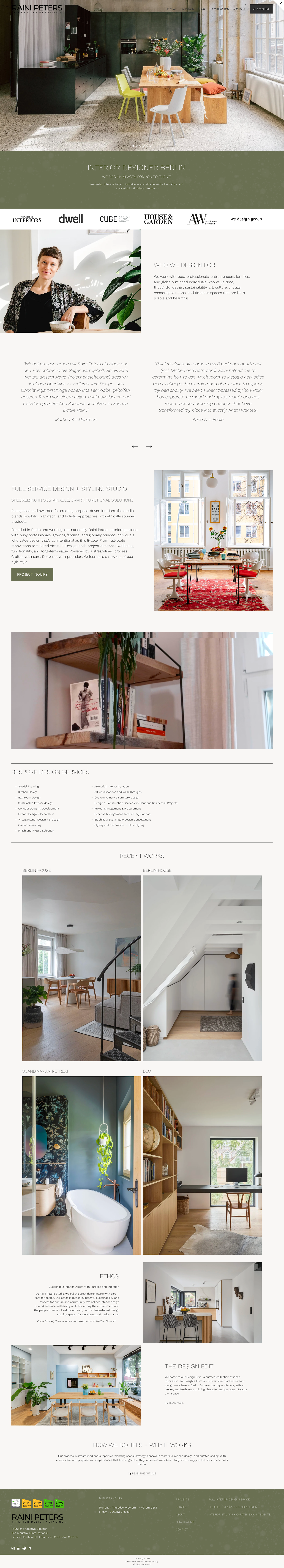 Static website - Raini