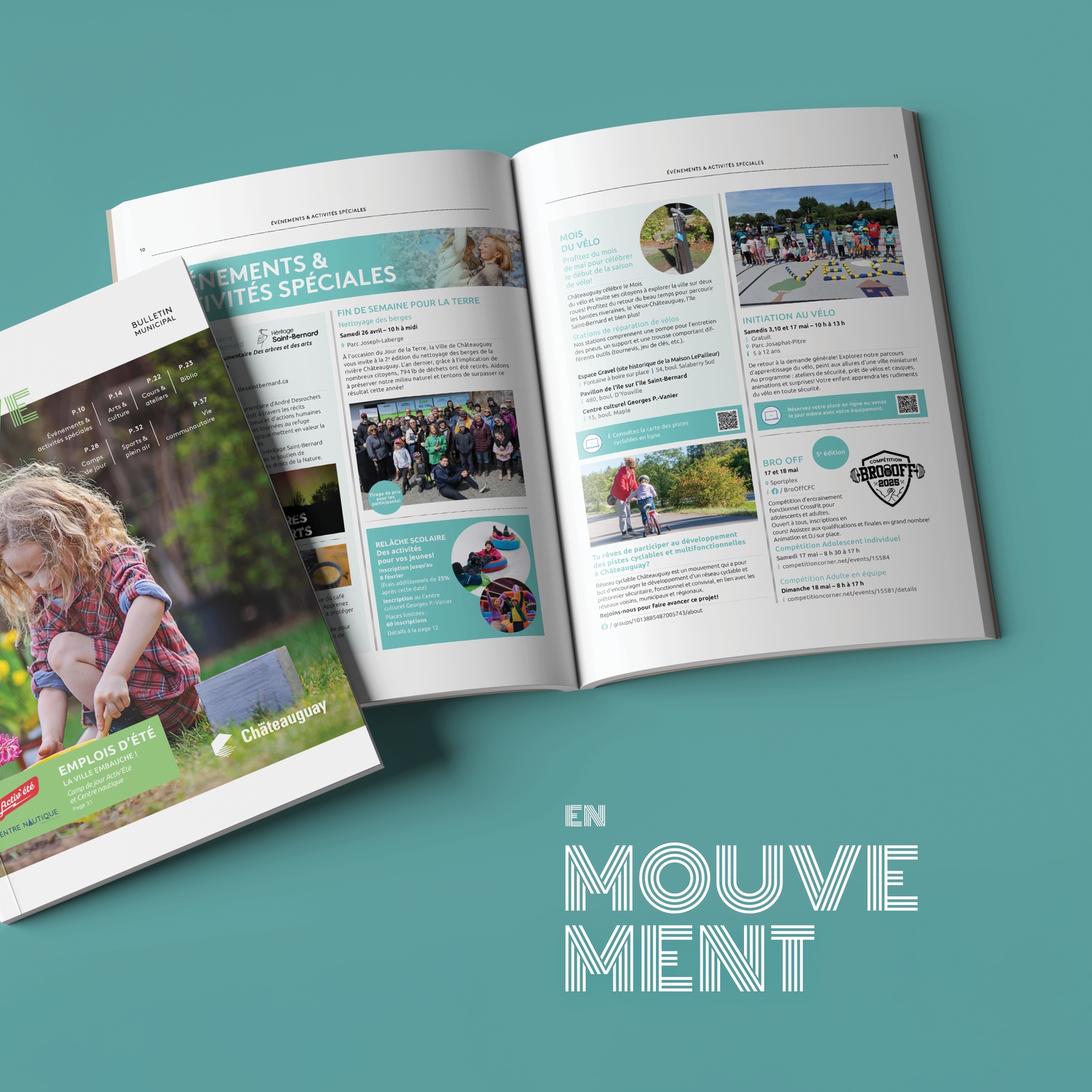 Graphic design - Ville de Châteauguay