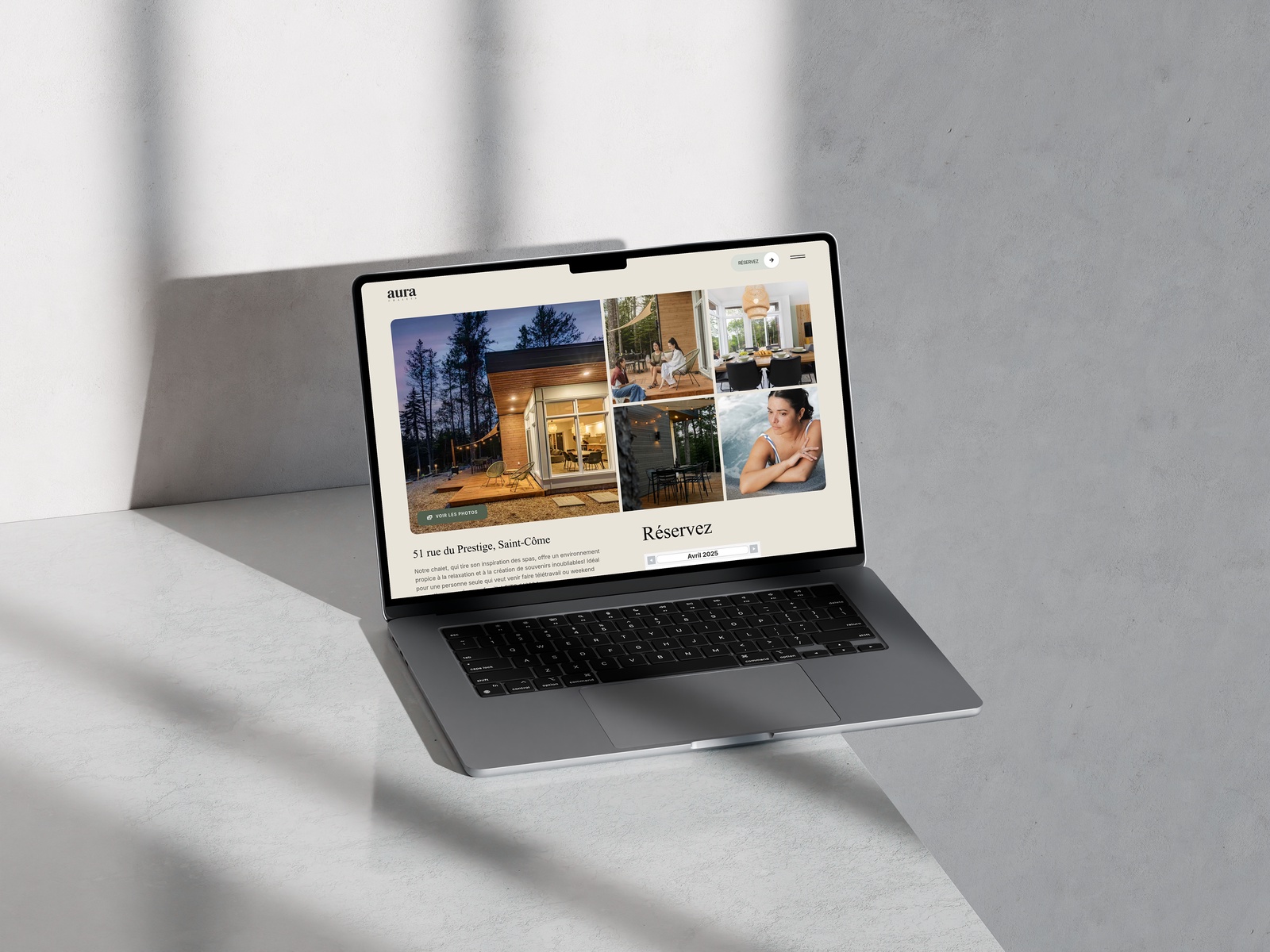 categories:website design/modification:services:e-commerce - aura chalets