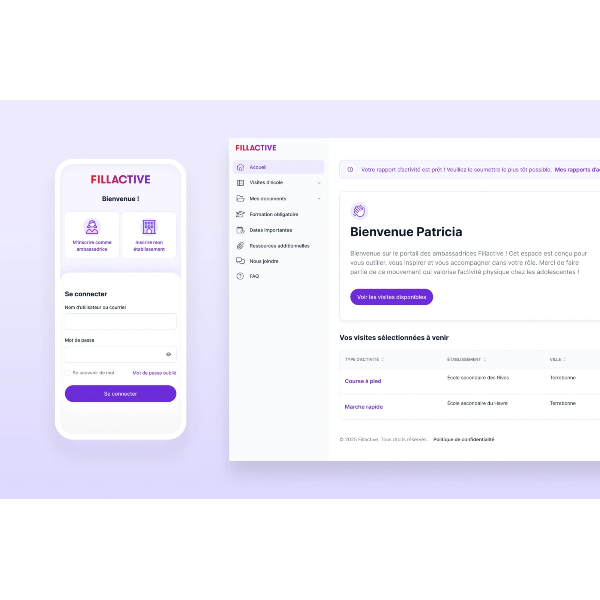 Web - Portail Web Fillactive