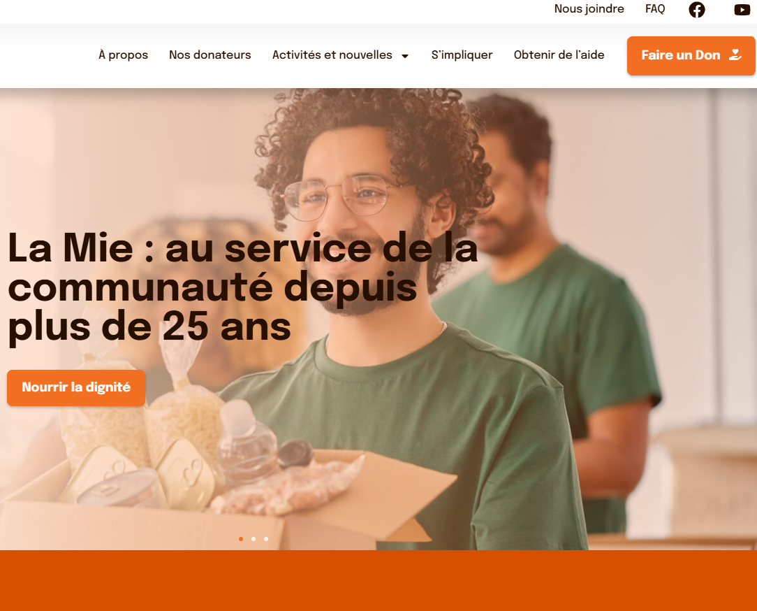 categories:website design/modification:services:static website - Site vitrine pour OBNL