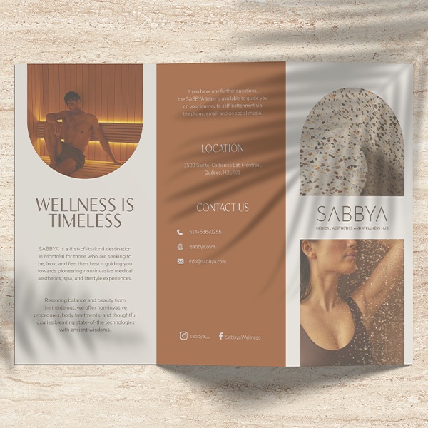 Branding and advertising (360 Marketing) - Comunika + SABBYA | L'élaboration d'un concept ambitieux, de l'idéation à la grande ouverture