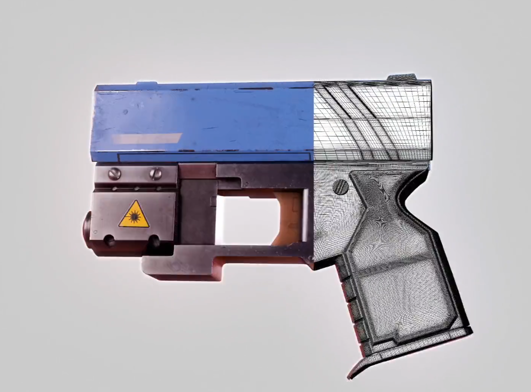 3D rendering & Technical drawing - 3D - Weapons