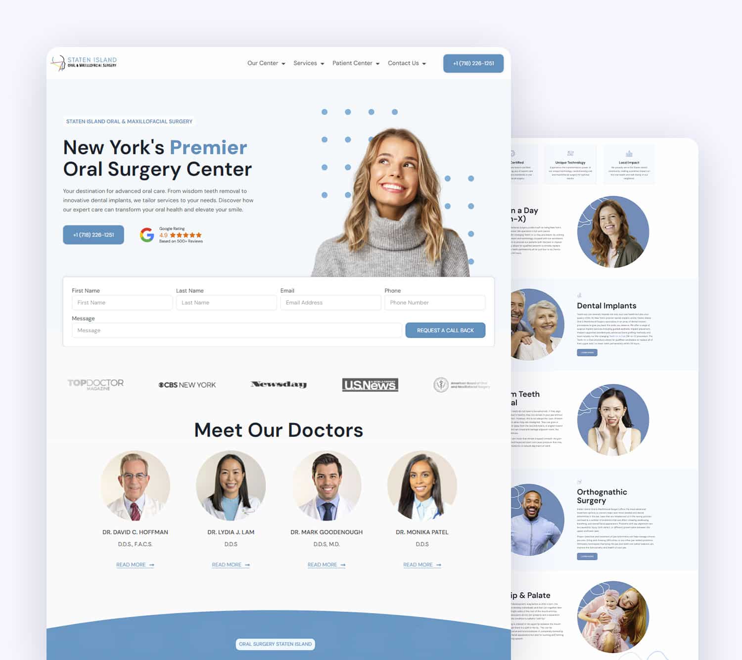 Static website - SIOMS Website