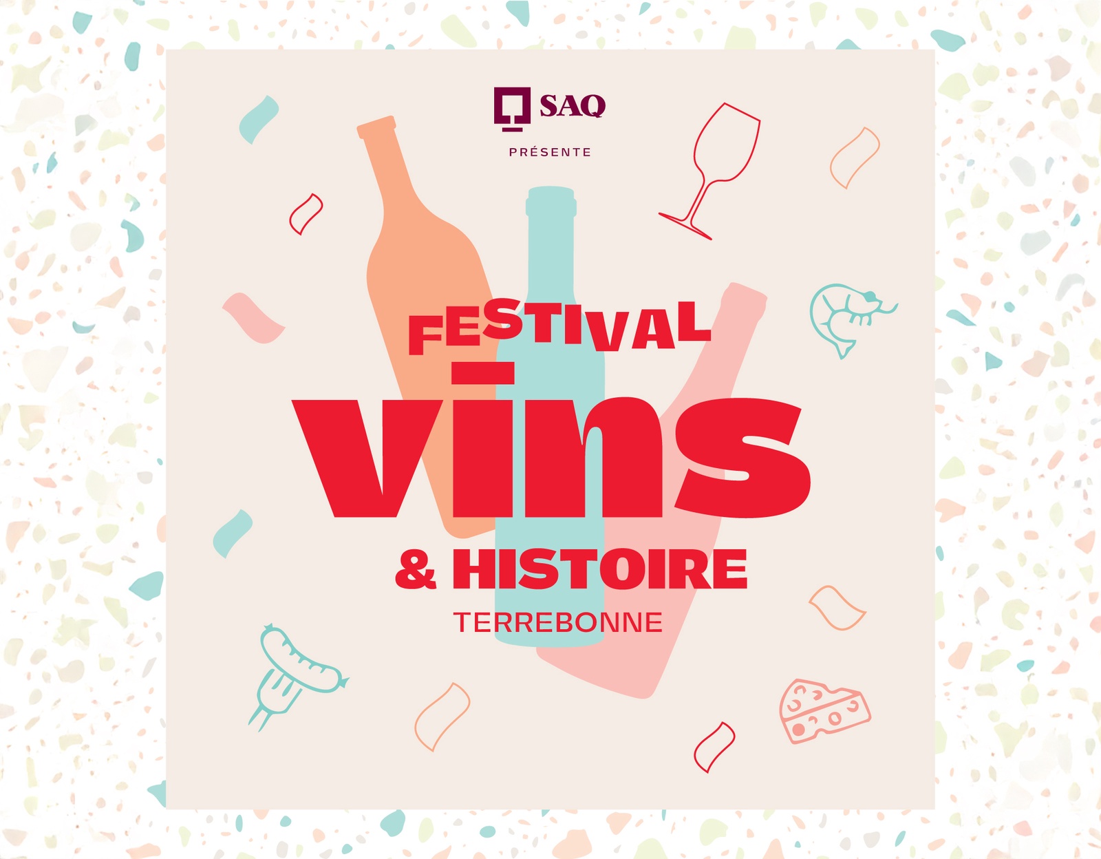Graphisme - Nouvelle image de marque « Vins et histoire de Terrebonne »