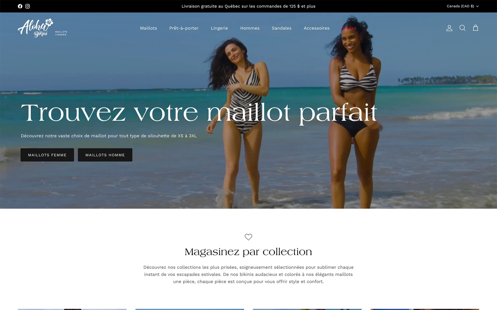 E-commerce - Aloha Bikini